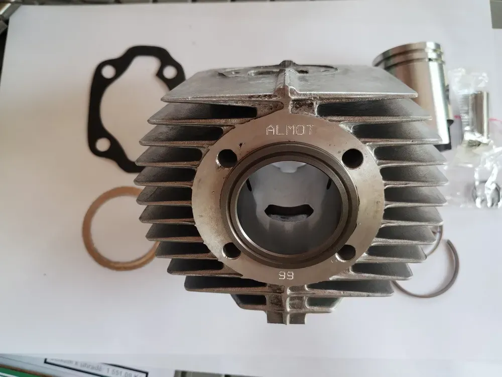 Válec motoru Pionýr Jawa 50/20,21,23 D40 mm kompletní - ALMOT 2