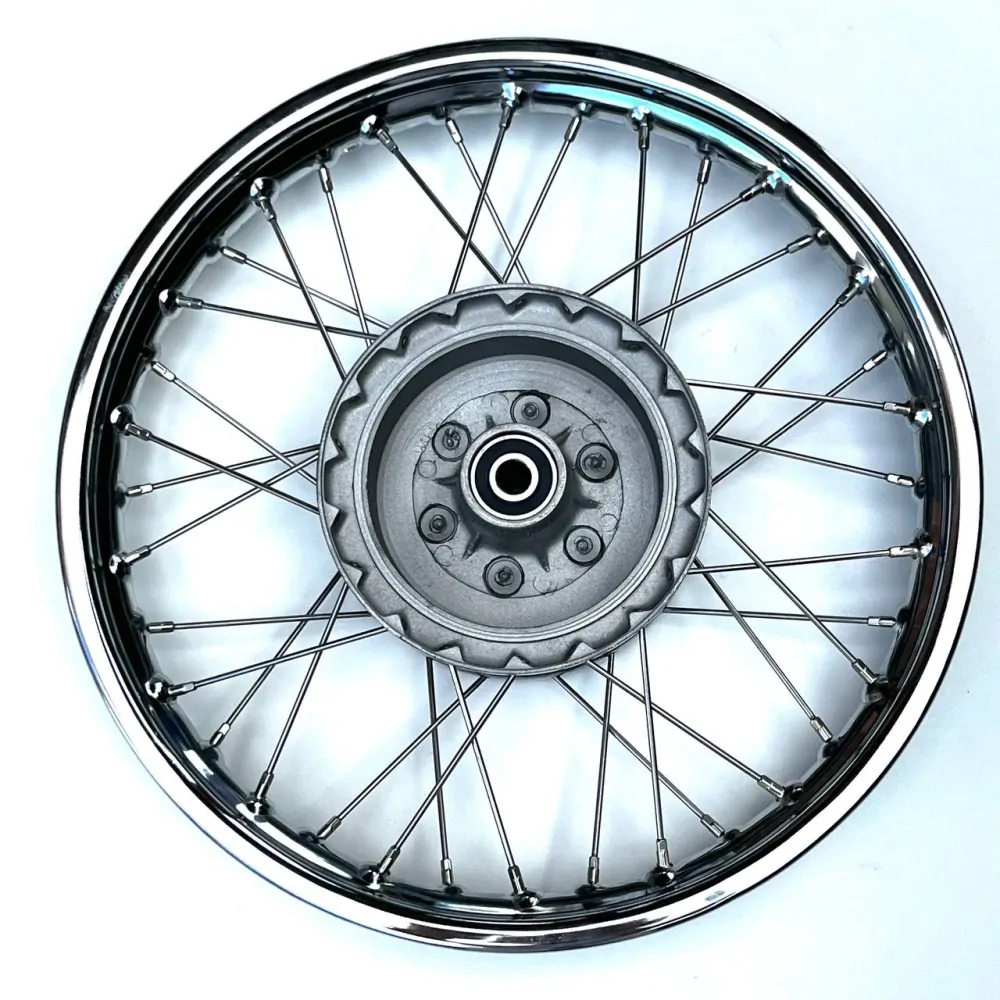 Renovované zadní kolo - Jawa 125-175/356 a ČZ 175/450, 250/455, 125/453