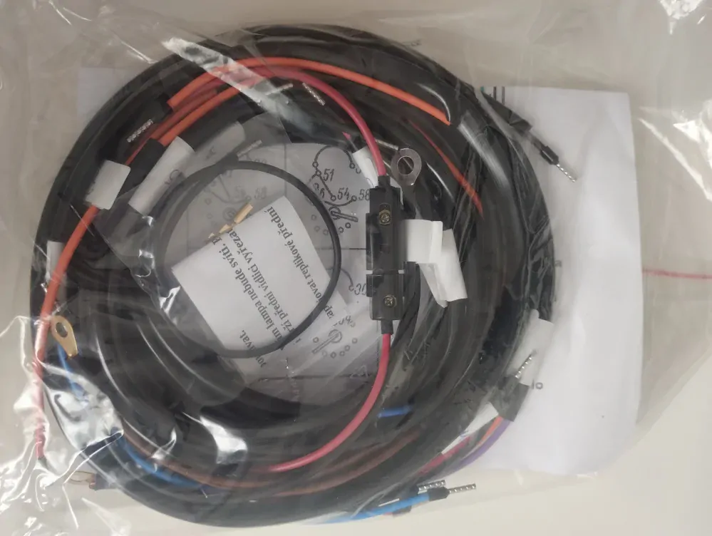 Elektroinstalace Jawa Pérák 350