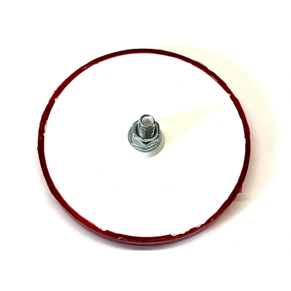 Odrazka červená D62 mm