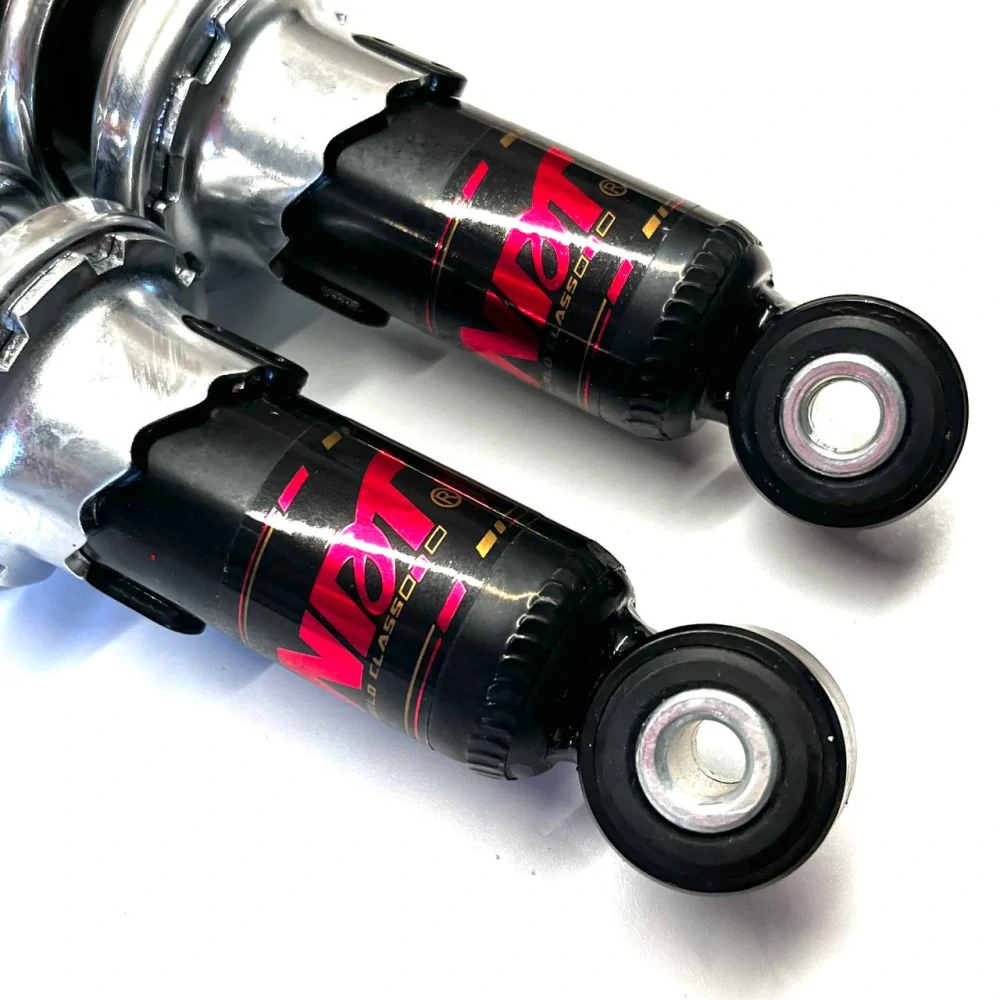 Tlumiče zadní chrom - Simson S51, SR50 skůtr (sada)