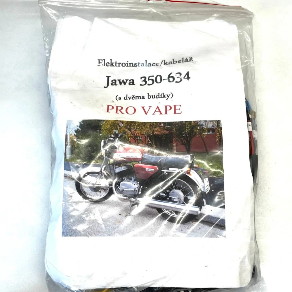 Elektroinstalace Jawa 350/634 - dvoubudík pro VAPE zapalování