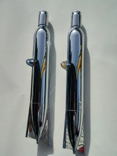 Výfuky rybiny Jawa 250/350 Pérák FJ - české