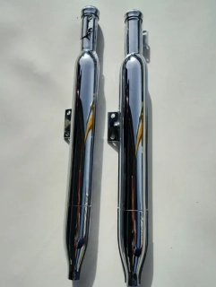 Výfuky Jawa 125/355 a 175/356 Kyvačka - doutník - české