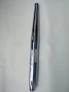 Výfuk ČZ 180/487 - s prolisem - zvednutý - ČR