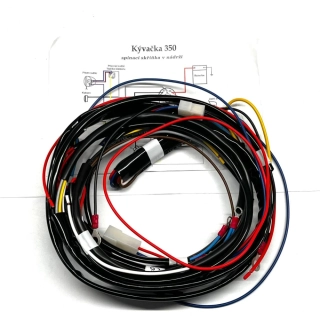 Elektroinstalace spínačka v nádrží Jawa ČZ 350/354 Kývačka