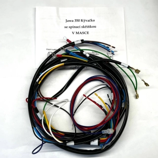Elektroinstalace spínačka v masce Jawa ČZ 350/354 a 350/361 sport