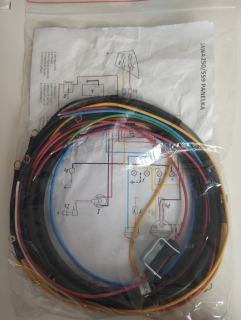 Elektroinstalace Jawa 250/559 Panelka