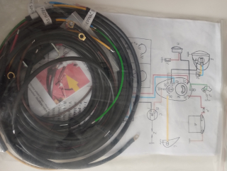 Elektroinstalace Jawa 250 Pérák
