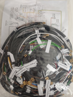 Elektroinstalace Simson SR50 skůtr