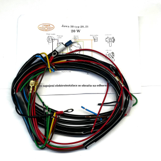 Elektroinstalace Jawa Pionýr 50/05, 20, 21 - 20W