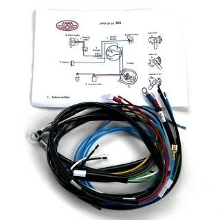 Elektroinstalace Jawa 50/555 pionýr