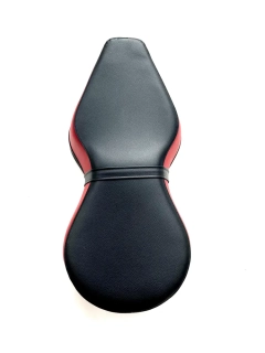 Sedlo kytara Jawa a ČZ - černo červené