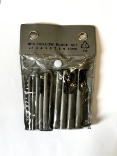 Děrovače sada - 9ks