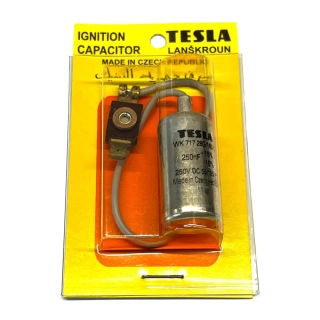 Kondenzátor s izolací - Tesla