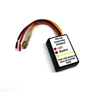 Obvod kontrolky dobíjení 6V pro VAPE