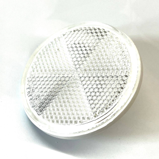 Odrazka bílá D62 mm