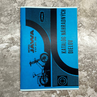Katalog náhradních dílů Jawa Babetta 207