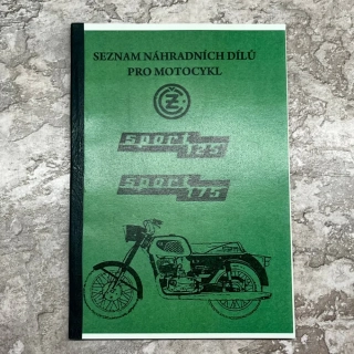 Katalog náhradních dílů ČZ 125/476 a 175/477 