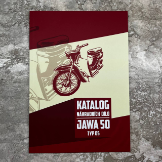 Katalog náhradních dílů Jawa Pionýr 50/05