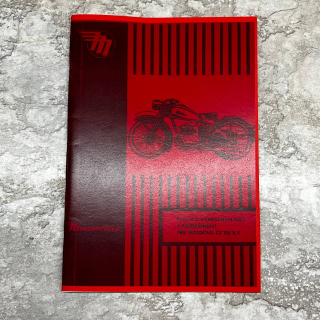 Katalog náhradních dílů ČZ 125 B, T