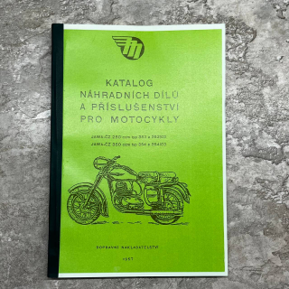 Katalog náhradních dílů Jawa 250/353 a 350/354