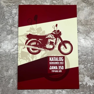 Katalog náhradních dílů Jawa 350/638 a 639