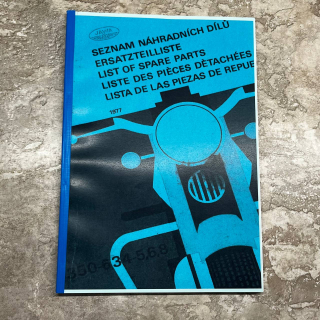 Katalog náhradních dílů Jawa 350/634