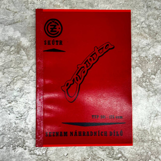 Katalog náhradních dílů ČZ 175/501 skůtr