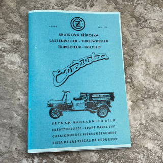 Katalog náhradních dílů ČZ 175/505 Rikša