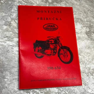 Montážní, dílenská příručka Jawa 350/634