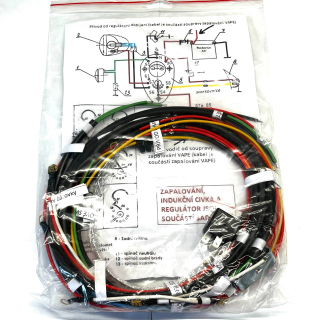 Elektroinstalace Jawa 175, 250, 350 kývačka - spínačka v nádrži - pro VAPE zapalování