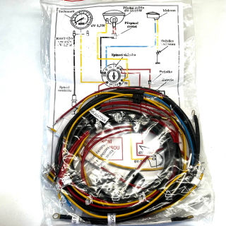 Elektroinstalace Jawa a ČZ Kývačka 125, 175, 250, 350 kývačka - spínačka v masce - pro VAPE zapalování