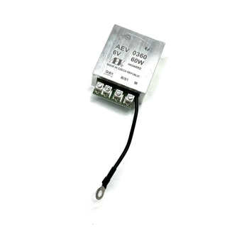Regulátor (relé) dynama 6V/60W AEV s ukostřením -