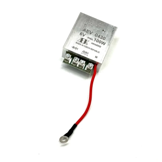 Regulátor (relé) dynama 6V/100W AEV s ukostřením -