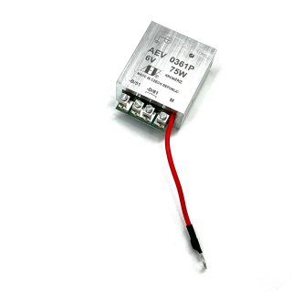 Regulátor (relé) dynama 6V/75W AEV s ukostřením +  