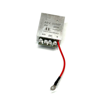 Regulátor (relé) dynama 6V/45W AEV s ukostřením + 