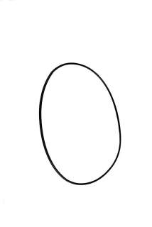 Guma pro sklo předního světla ČZ 125C - 150C