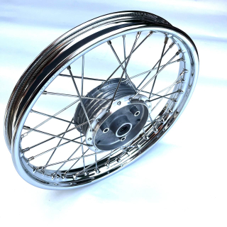 Simson S51 - nové kolo - chrom - MZA