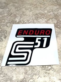 Nálepka Simson S51 Enduro