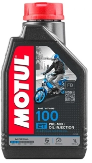 Olej do benzínu - MOTUL 100 MOTOMIX 2T - minerál
