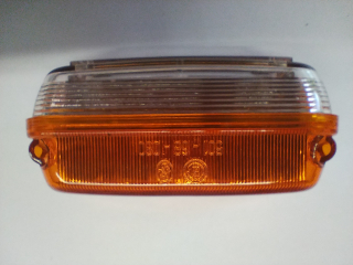 Zadní světlo kryt s gumou Pav, ČZ oranžové