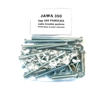 Šrouby motoru Jawa Panelka 350/360 - ČR