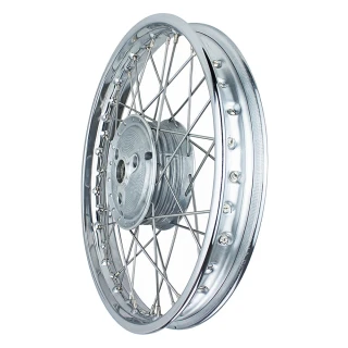Jawa 50/20, 21, 23 pionýr, mustang kolo - nerez výplet