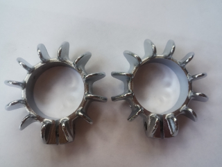 Matice (objímka) kolen výfuku ČZ 125C, 150C - SADA