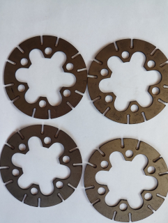 Sada mezilamel ČZ 125C, 150C - nařezaná